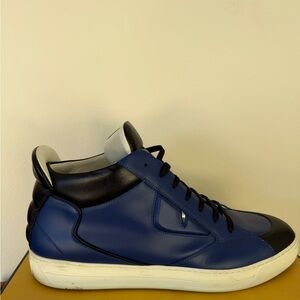 Fendi Blue and Black Sneakers
